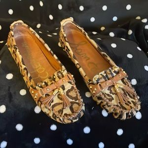 Sam Edelman Leopard Flats